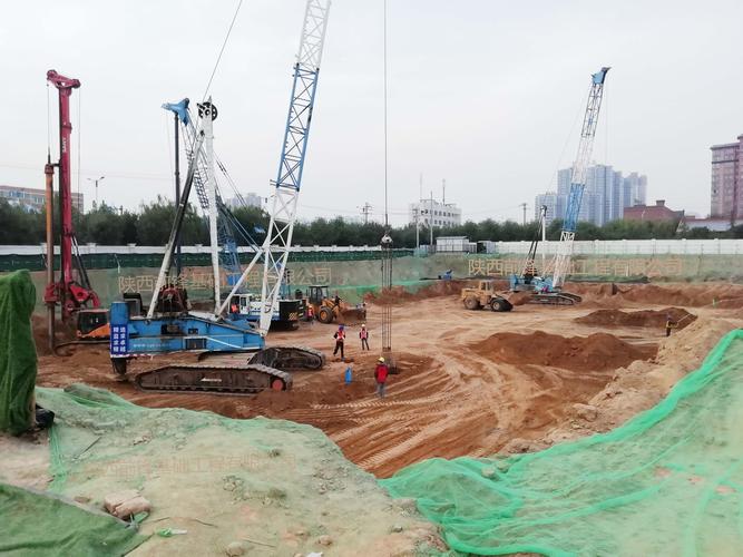 澄城县碧桂园壹号公馆地基处理工程启动 筑牢住宅安全根基